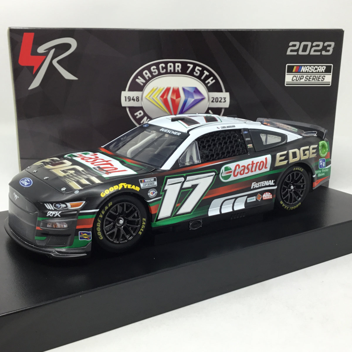 Chris Buescher 2023 Castrol Edge Foil Number 1:24 Diecast – Spoiler Diecast