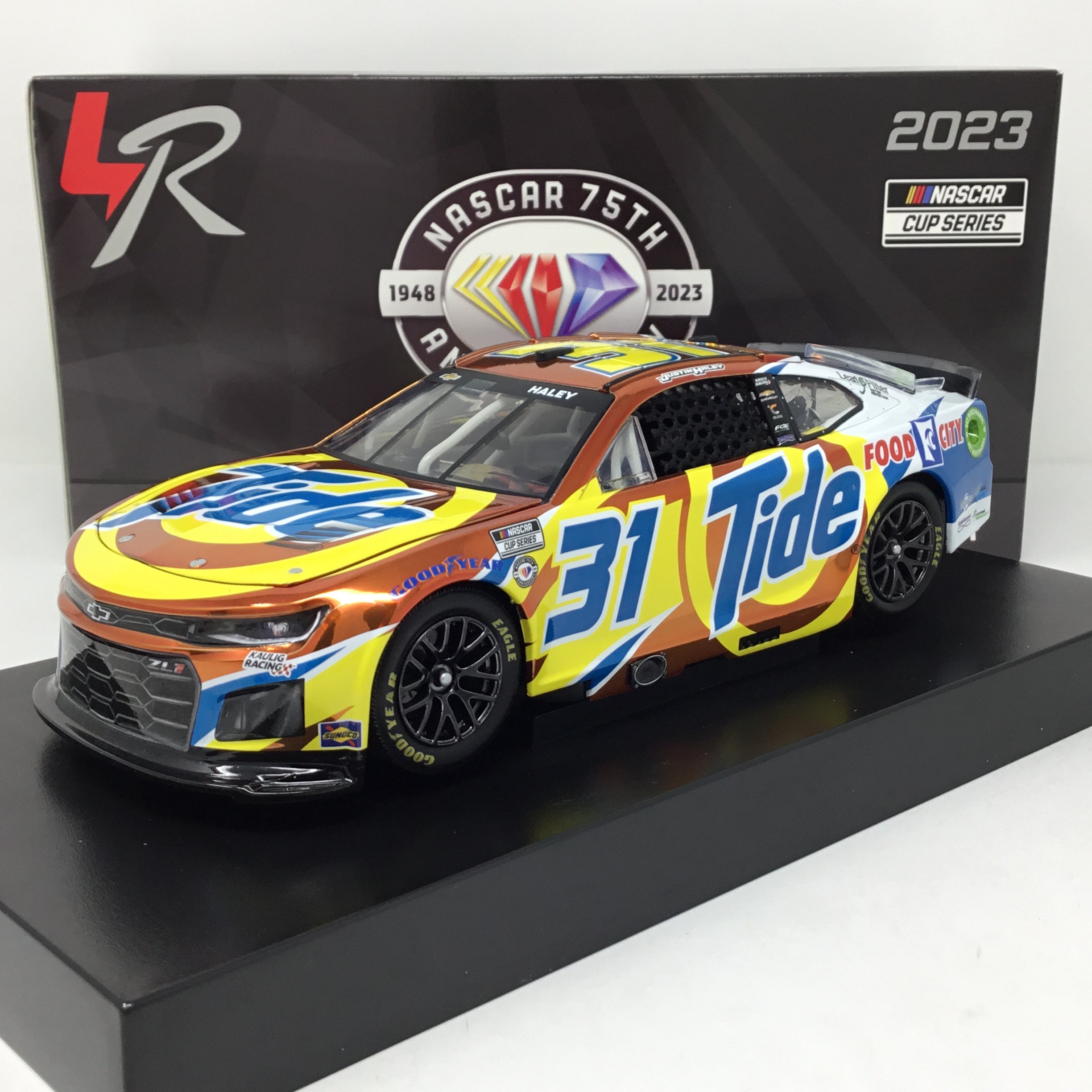 Justin Haley 2023 Tide 1:24 Color Chrome Diecast – Spoiler Diecast