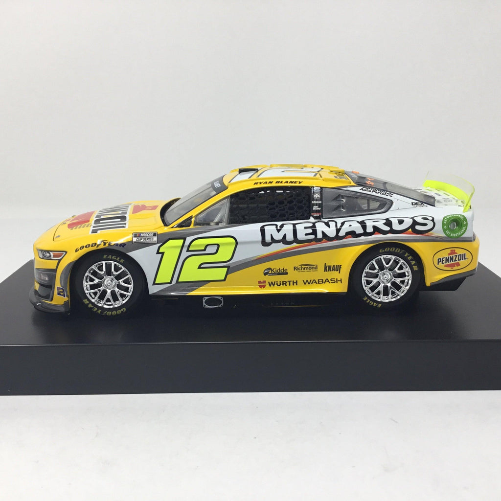 Ryan Blaney 2022 Pennzoil Menards 1:24 Diecast - Spoiler Diecast