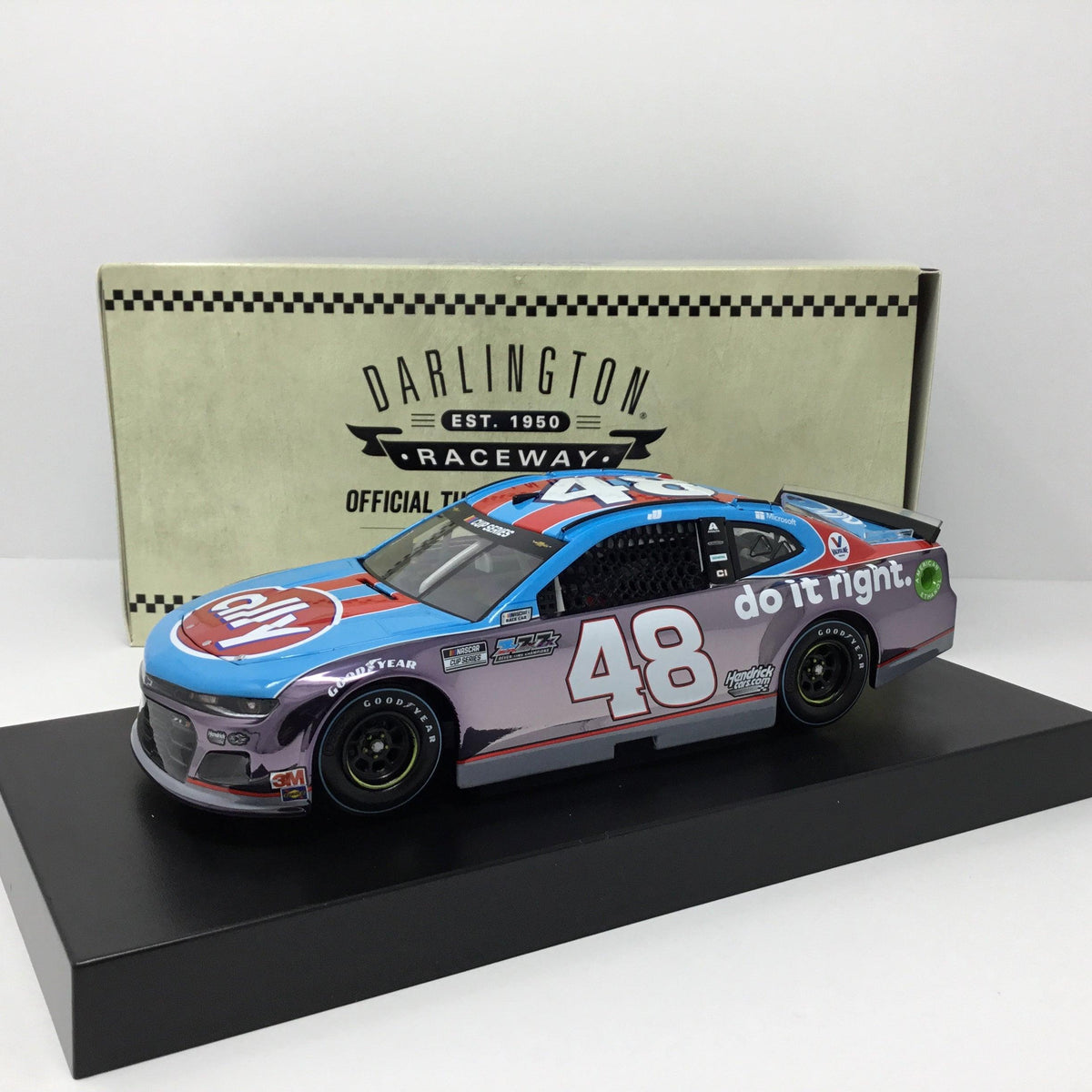 Jimmie Johnson 2020 Ally Darlington Throwback Color Chrome 1:24 Diecast ...