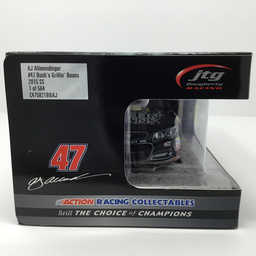 AJ Allmendinger 2015 Bush's Grillin Beans 1:24 Diecast - Spoiler Diecast