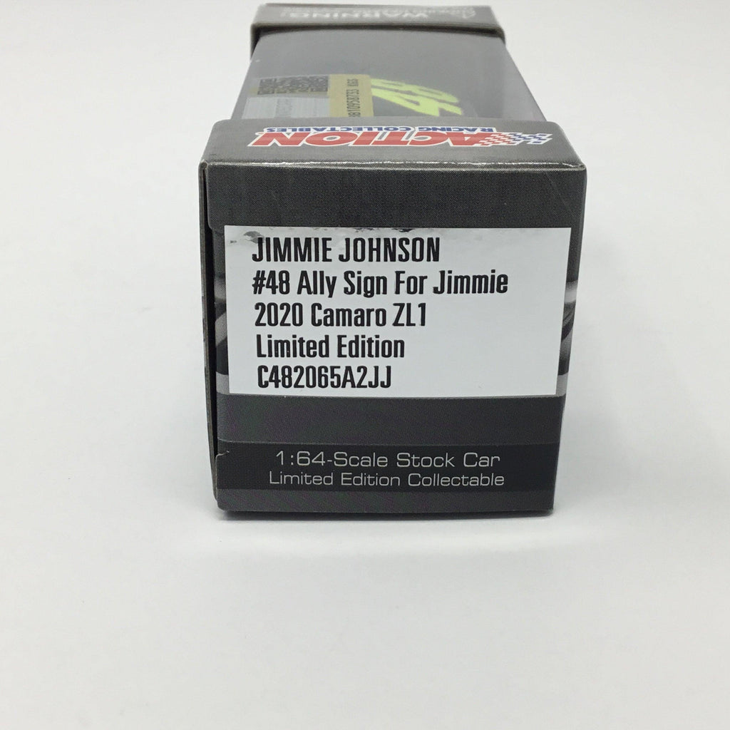 Jimmie Johnson 2020 Ally Sign For Jimmie 1:64 Diecast - Spoiler Diecast